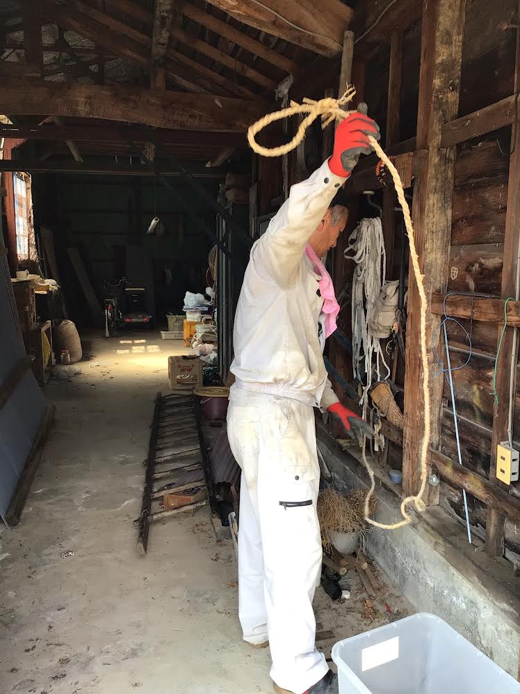 6LDK木造住宅一軒家・納屋2棟の遺品整理作業を行いました。
