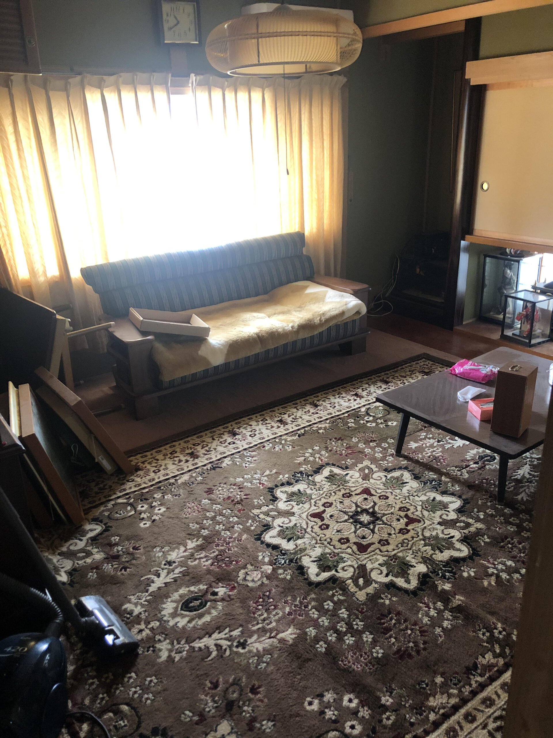 木造住宅　倉庫内の残置物処分整理作業を行いました。