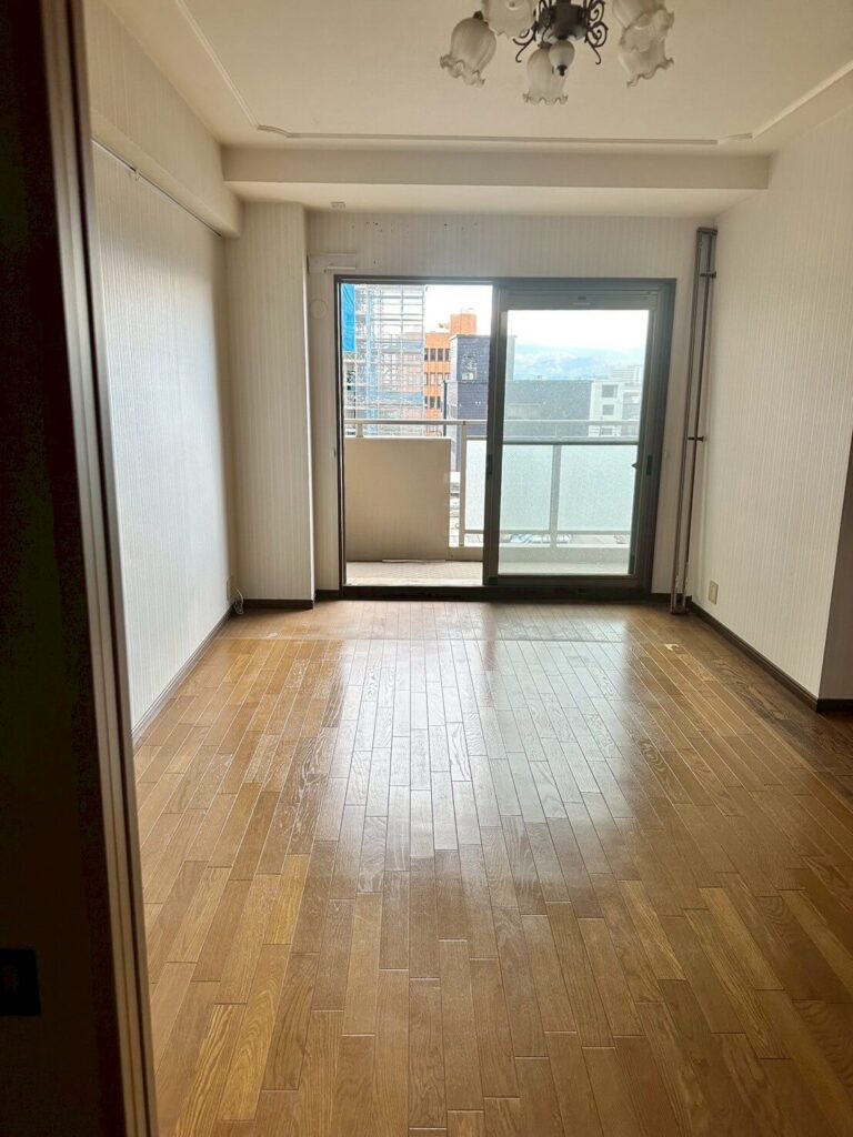 富山市内のマンションでの残置物処分を行いました。