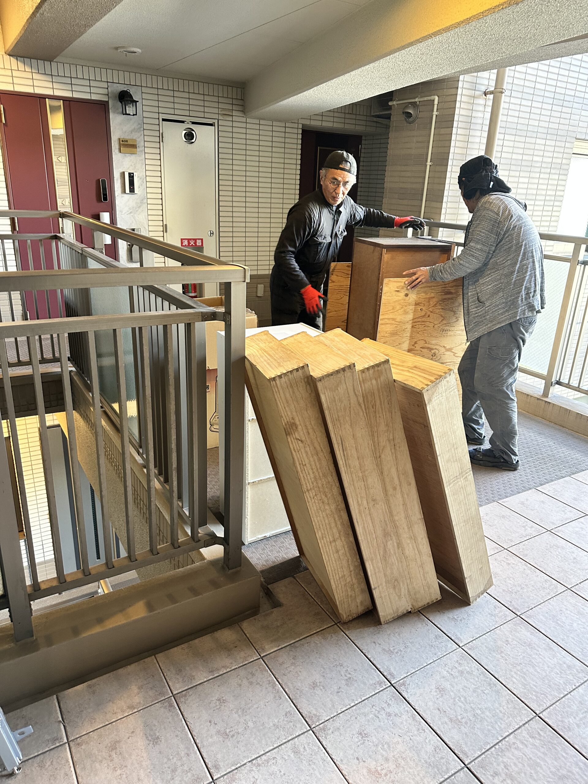 富山市内のマンションでの残置物処分を行いました。