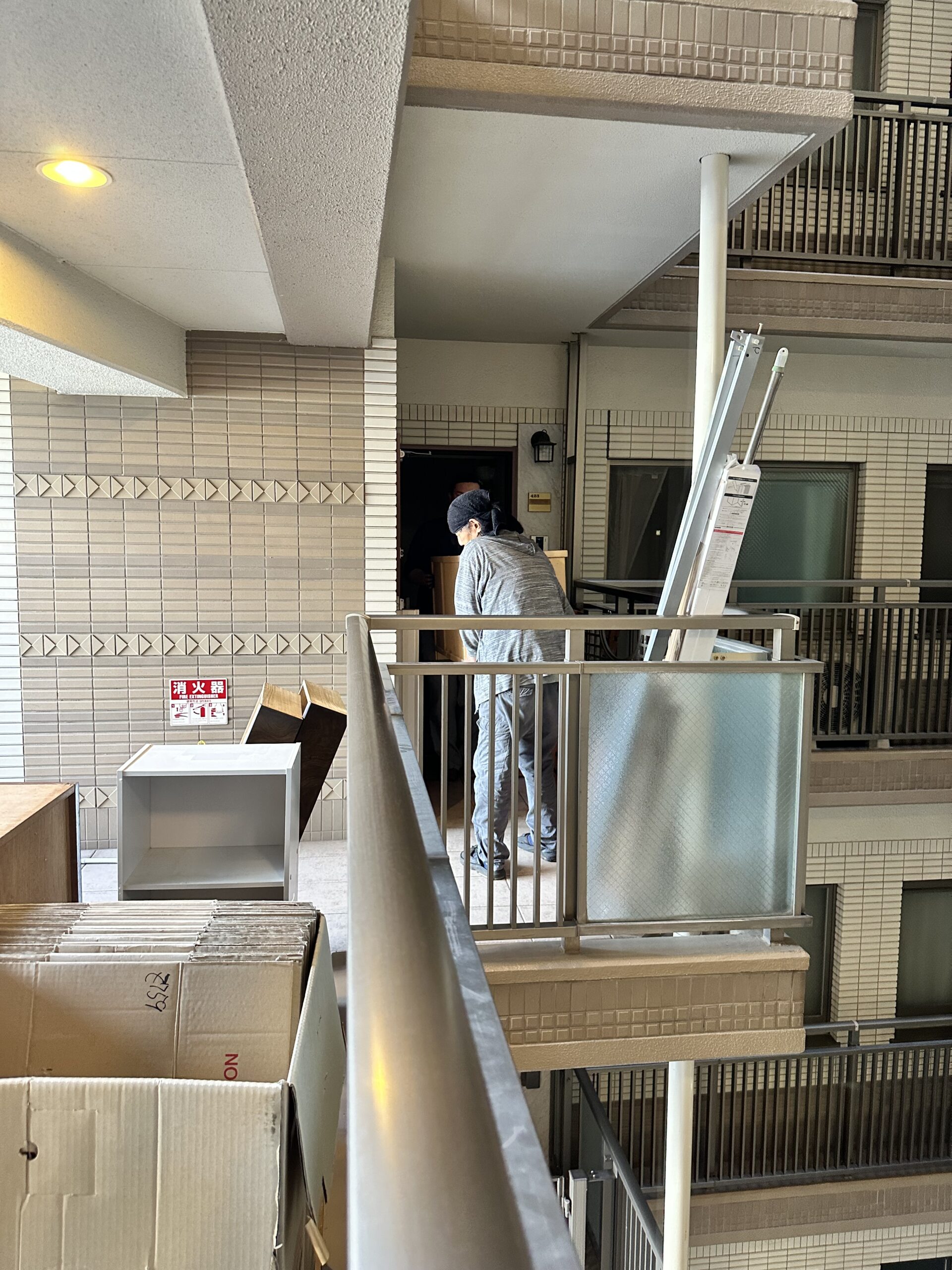 富山市内のマンションでの残置物処分を行いました。